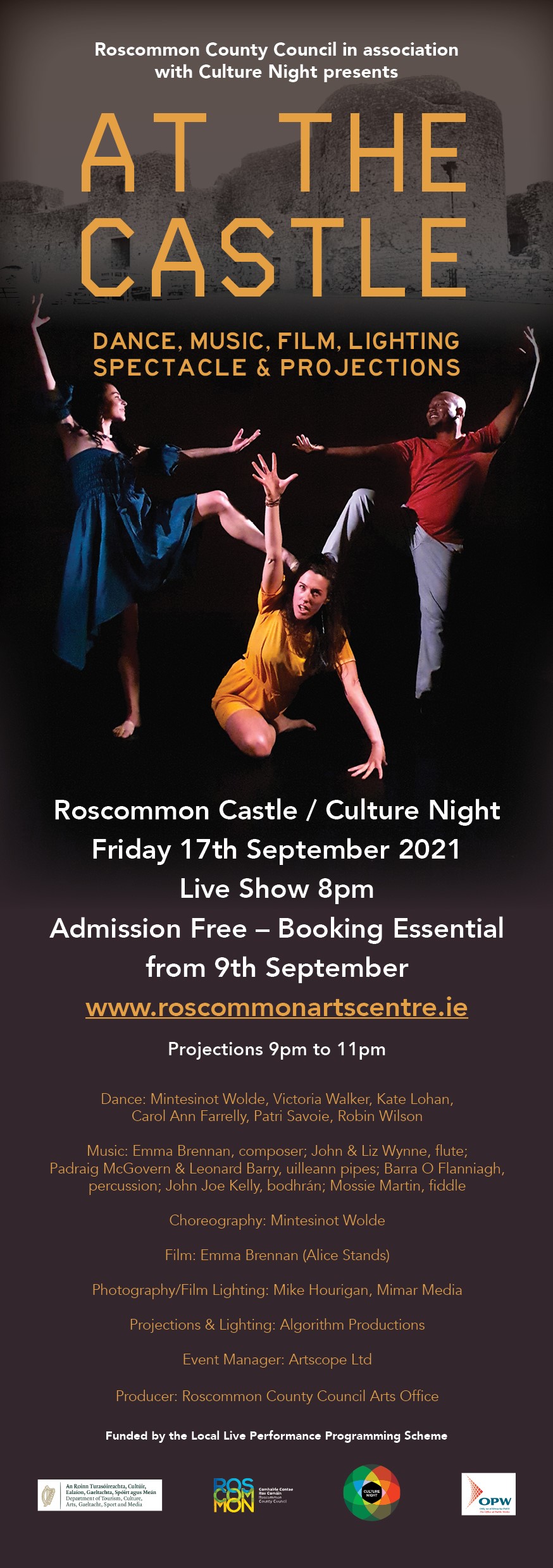 at the castle poster